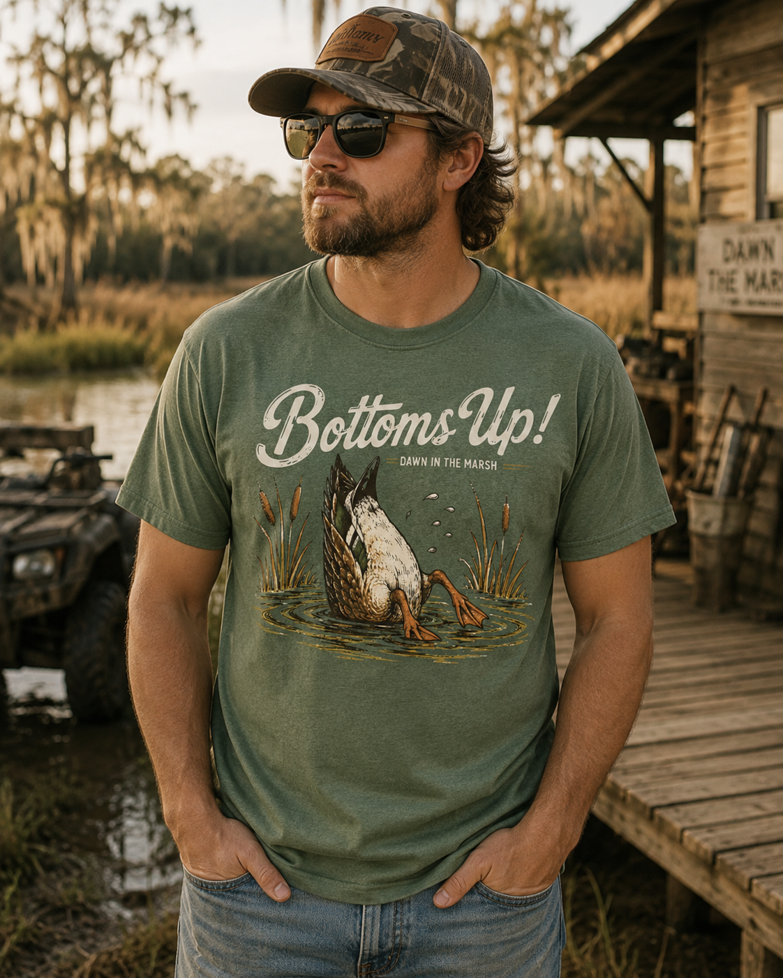 Bottoms Up Tee
