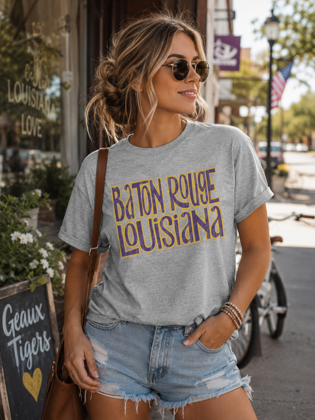Baton Rouge, Louisiana Vintage Tee