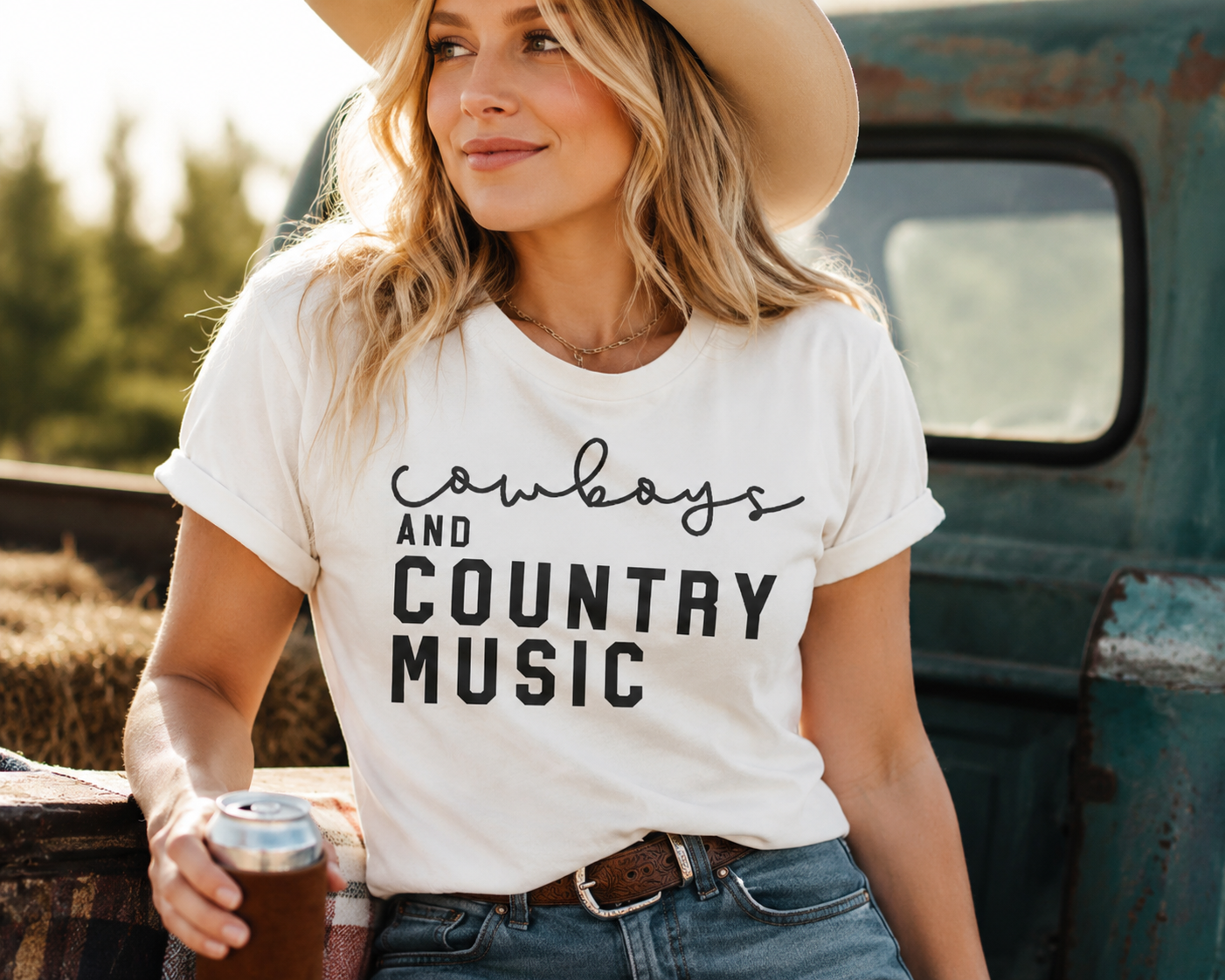 Cowboys and Country Music Tee