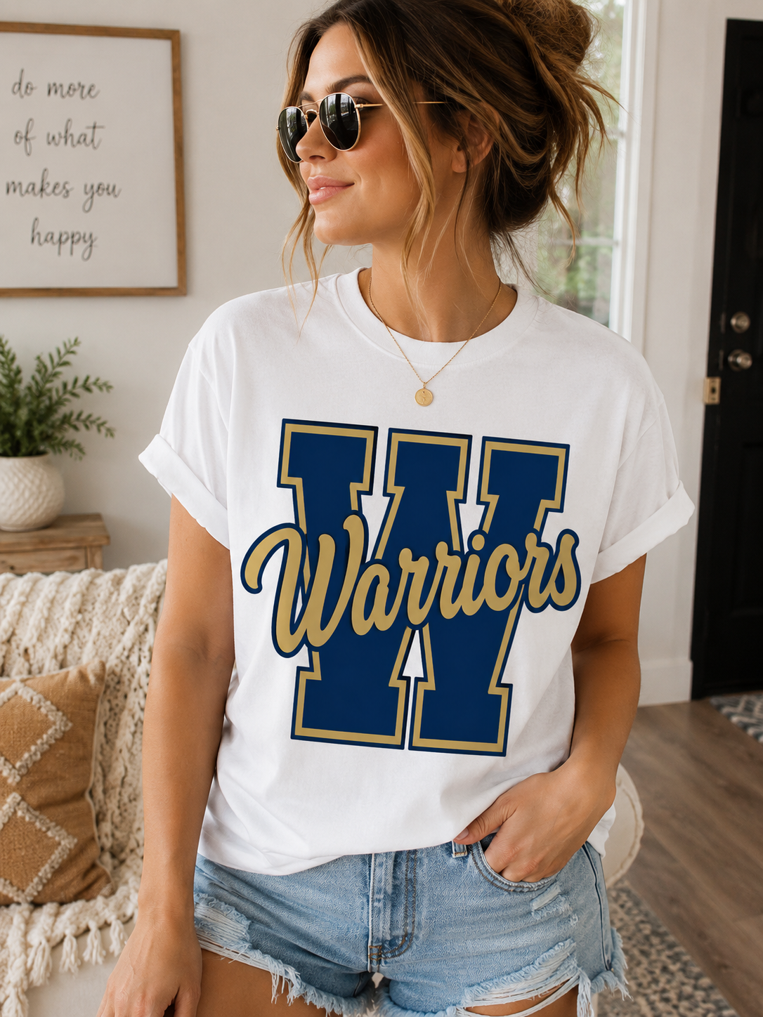 W is for Warriors Tee