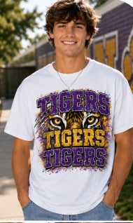 Tigers Eyes On Victory Tee