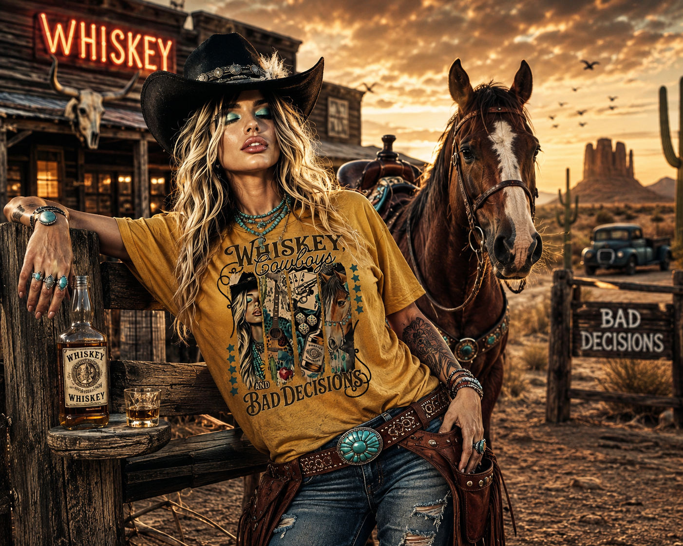 Whiskey, Cowboys & Bad Decisions