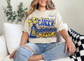 Blue& Gold Cheer Mom