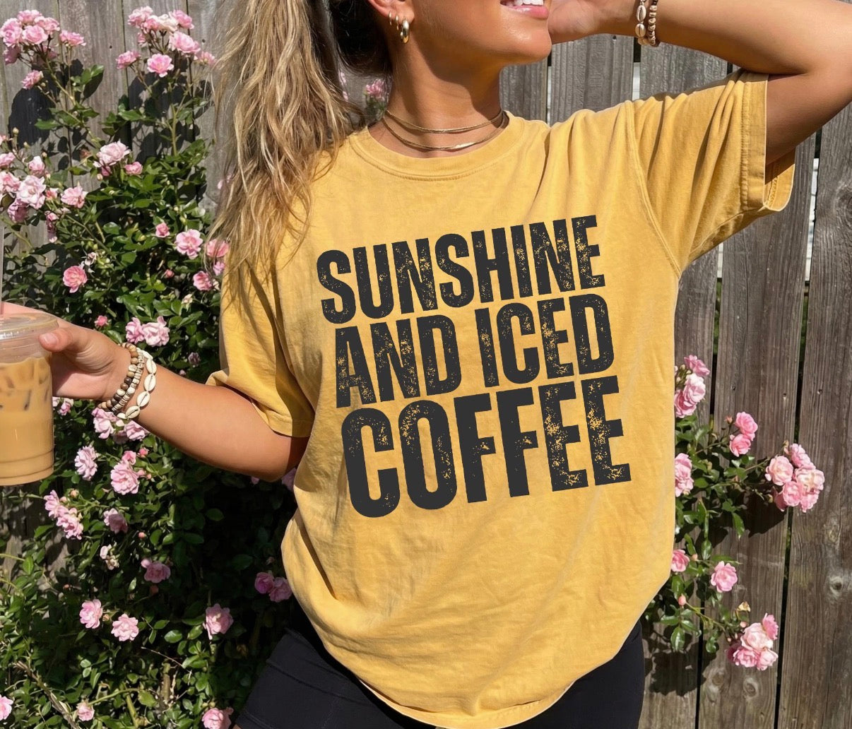 Sunshine and Iced Coffee