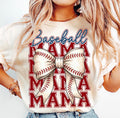 Baseball Mama & Bows Tee