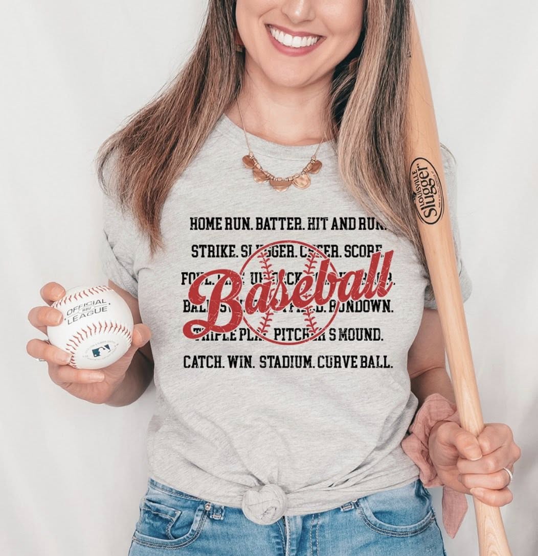 Baseball Lover Graphic Tee – Home Run Vibes