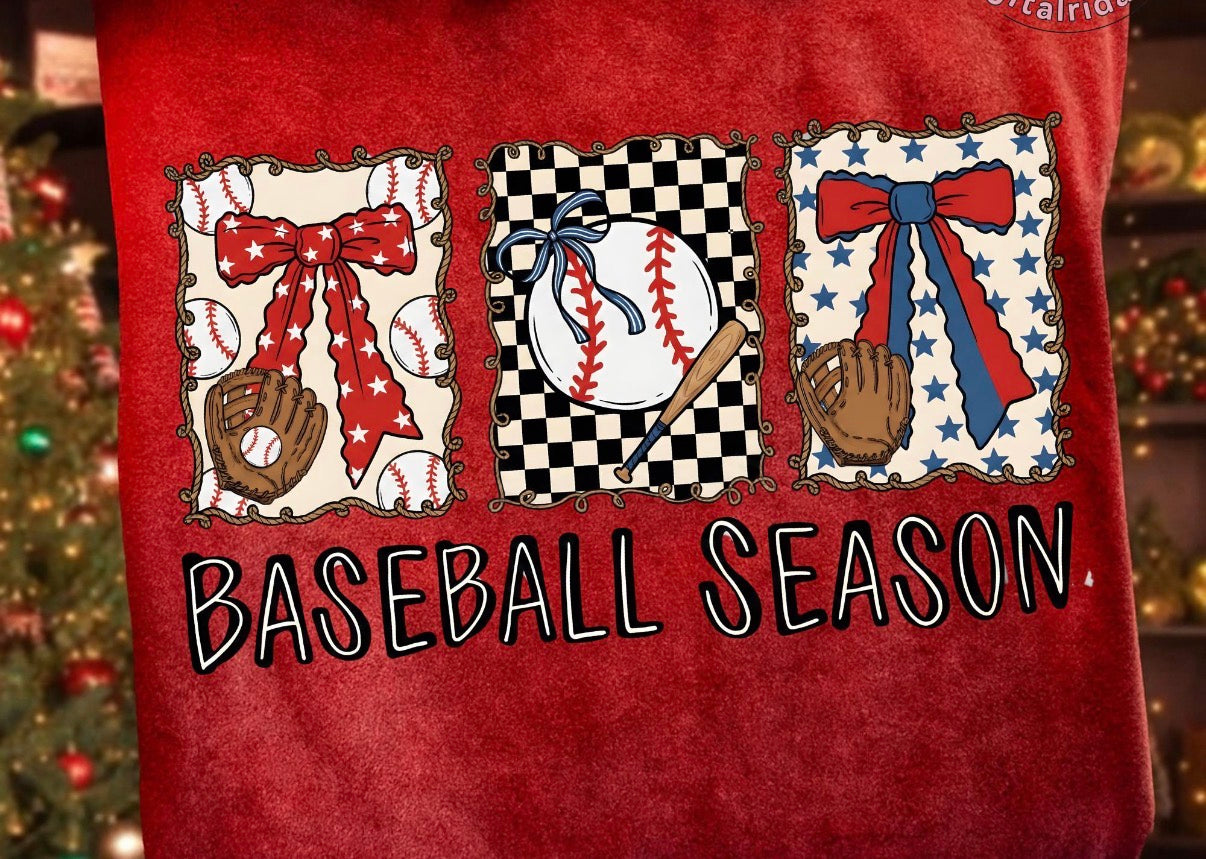 Baseball Season Tee