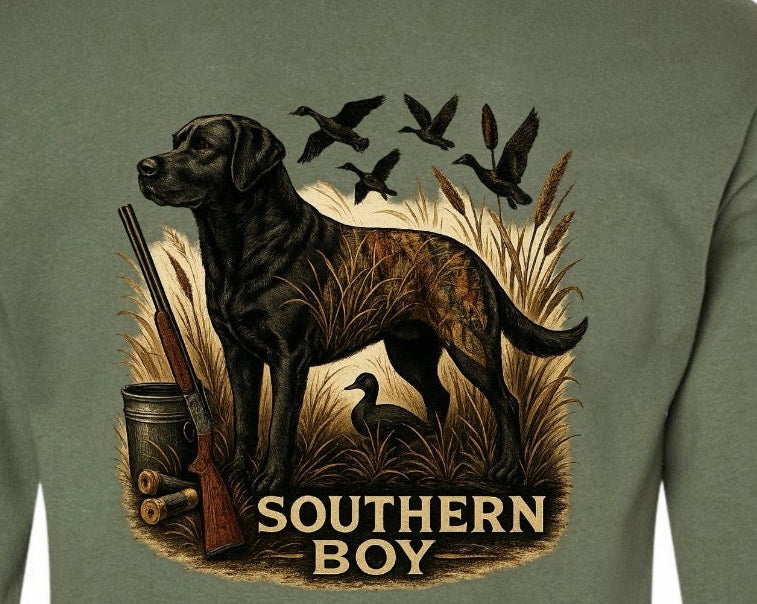 Birds, Fishing & Hunting- Southern Boy Tee
