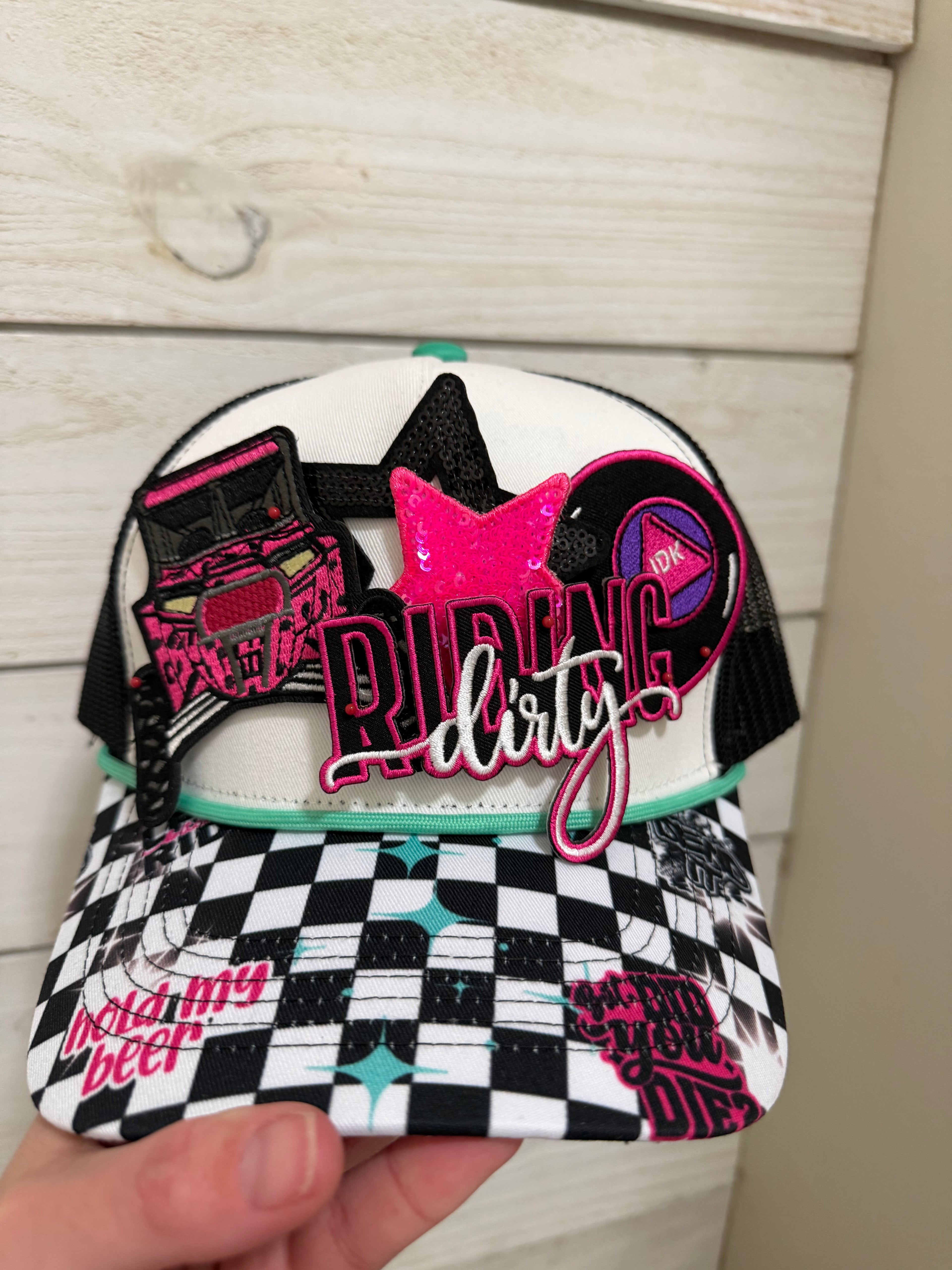 SXS Riding Dirty Trucker Canvas Hat