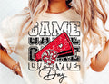 Black & Red Game Day Cheer