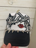 Rockstar Trucker Hat with Chain