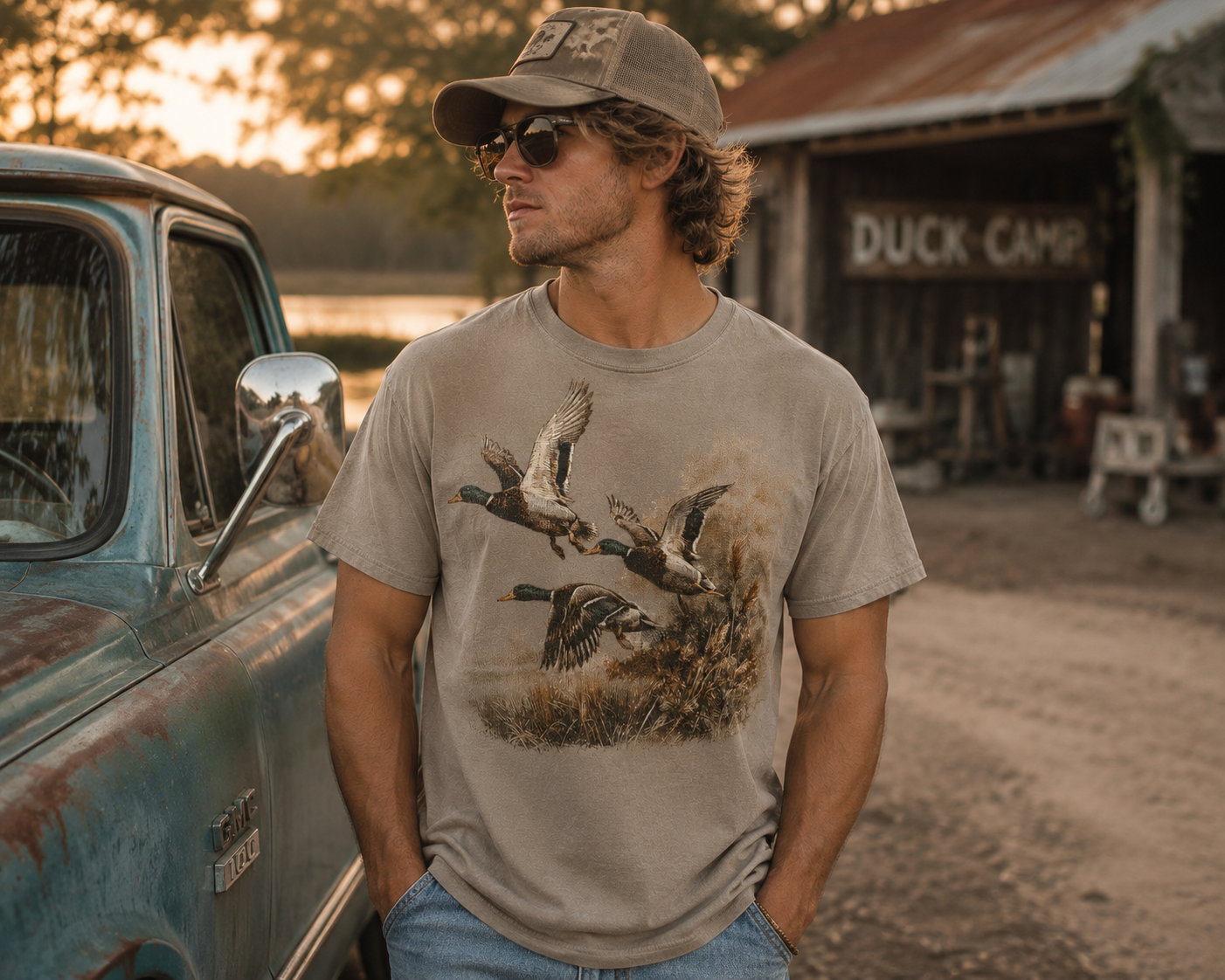 Flying Mallard Tee