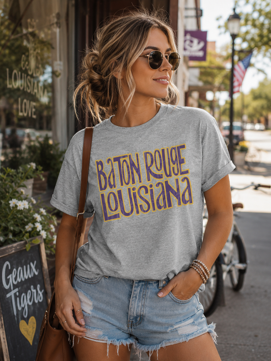 Baton Rouge, Louisiana Vintage Tee
