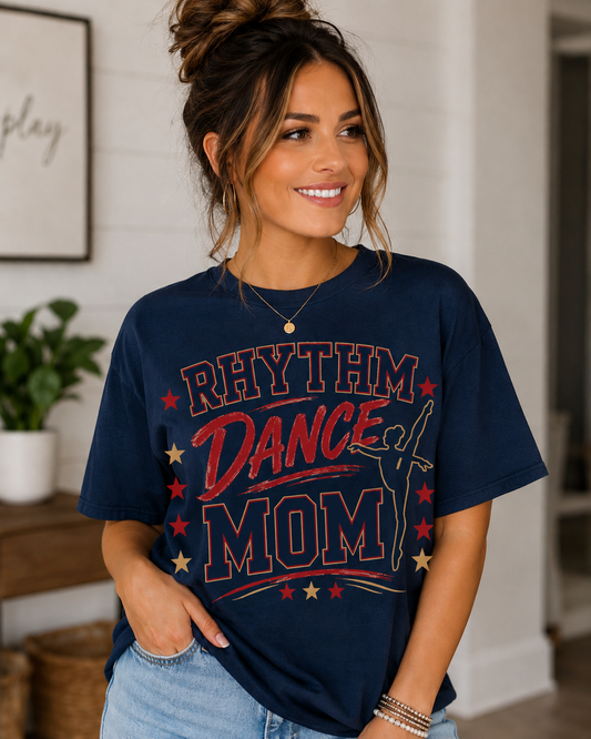 Rhythm Dance Mom Tee