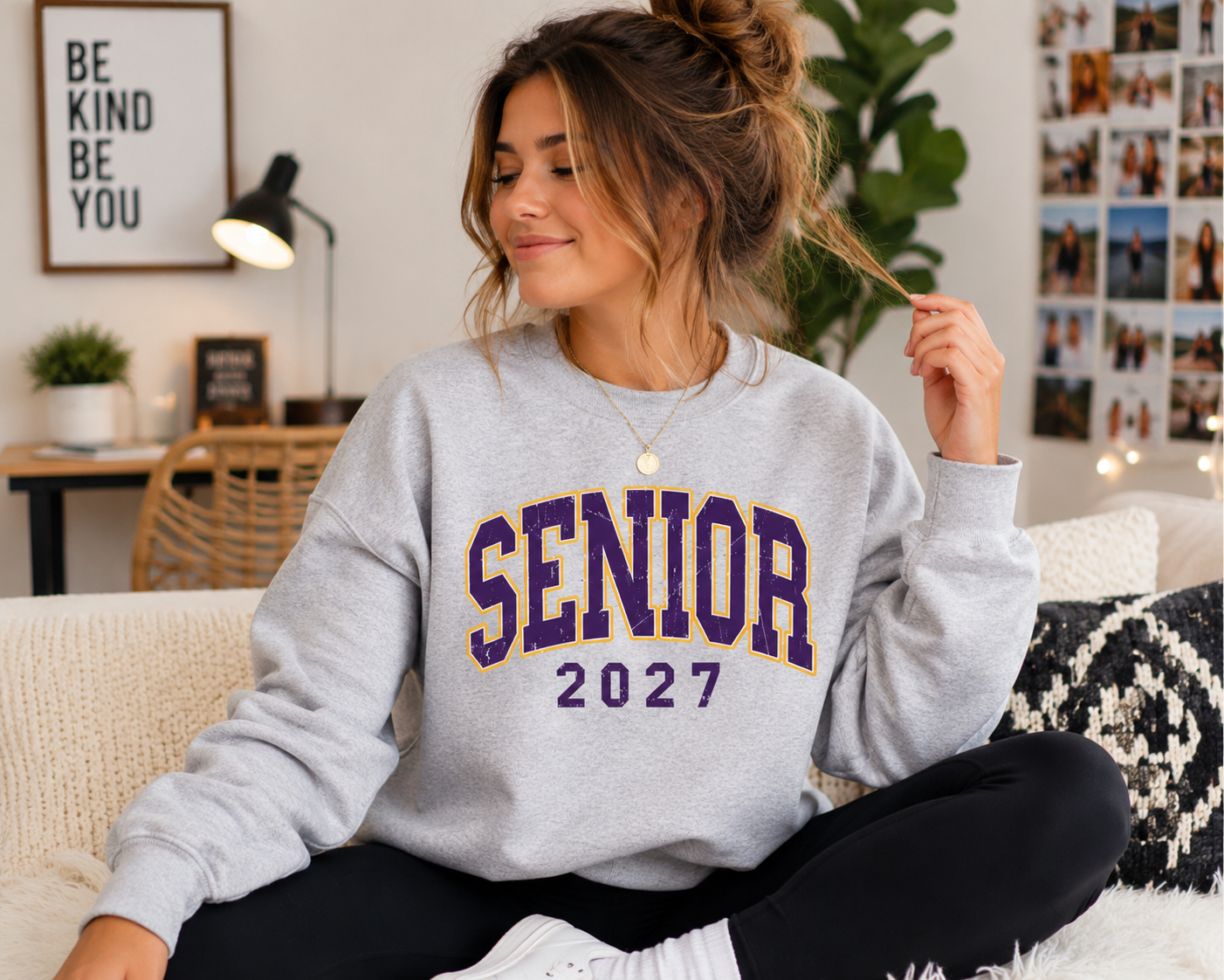 Senior 2027 Purple & Gold