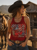 Cherry Bomb Cowgirl Tank