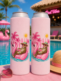 Poolside Leopard Koozie (Set of 2)