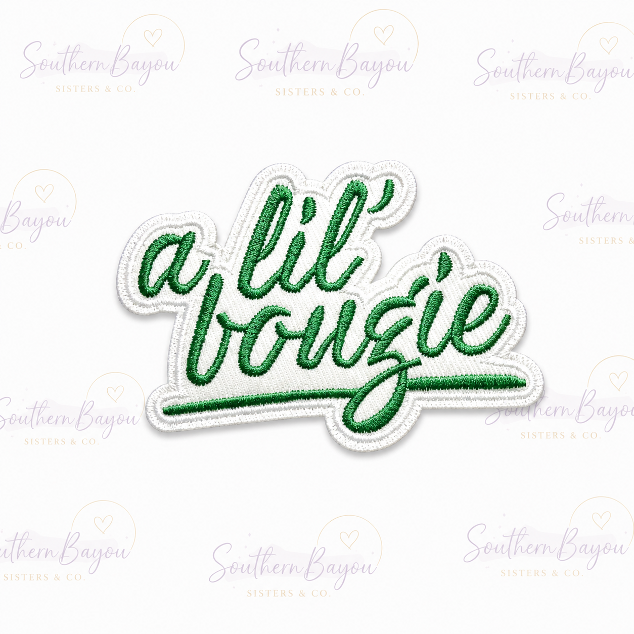 A lil bougie Patch (Green)