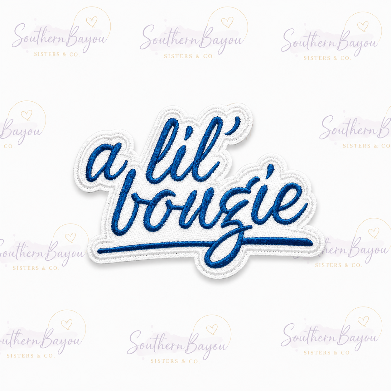 A lil bougie Patch (Blue)