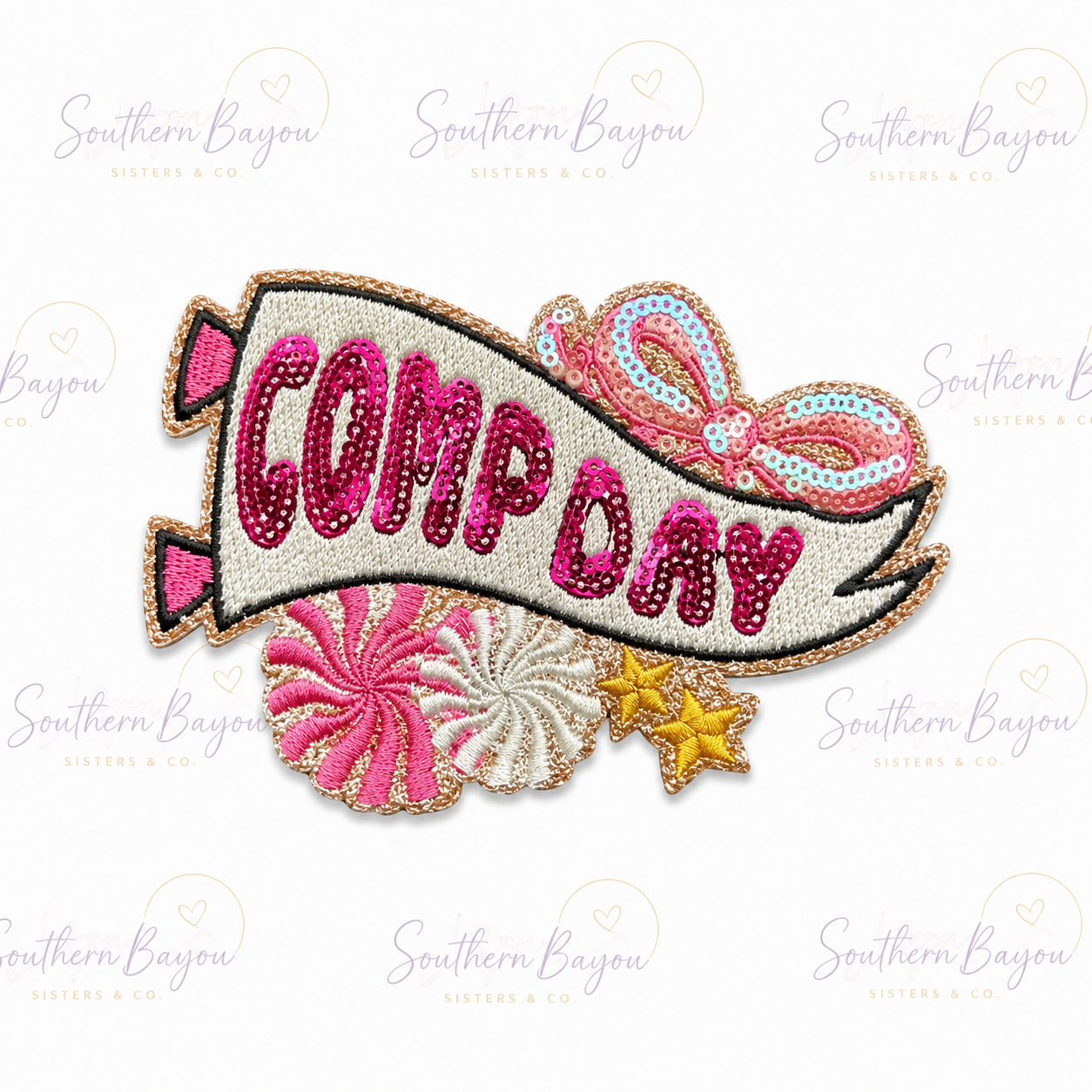 Comp Day Cheer Patch