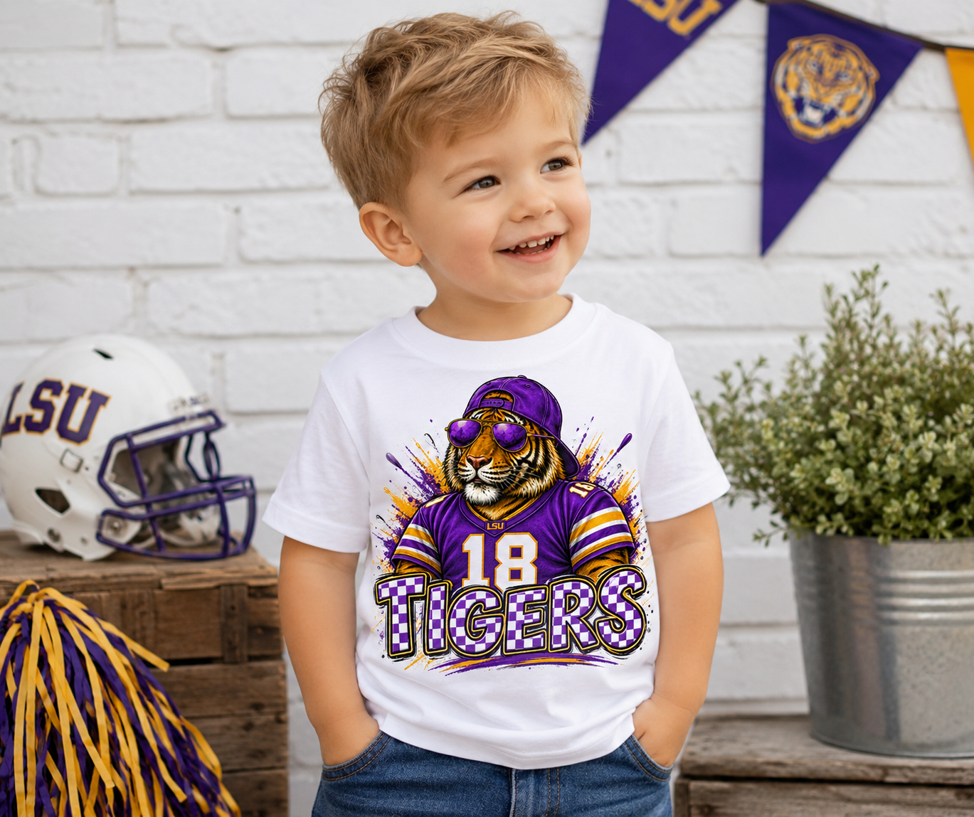 Cool Tigers Game Day Tee