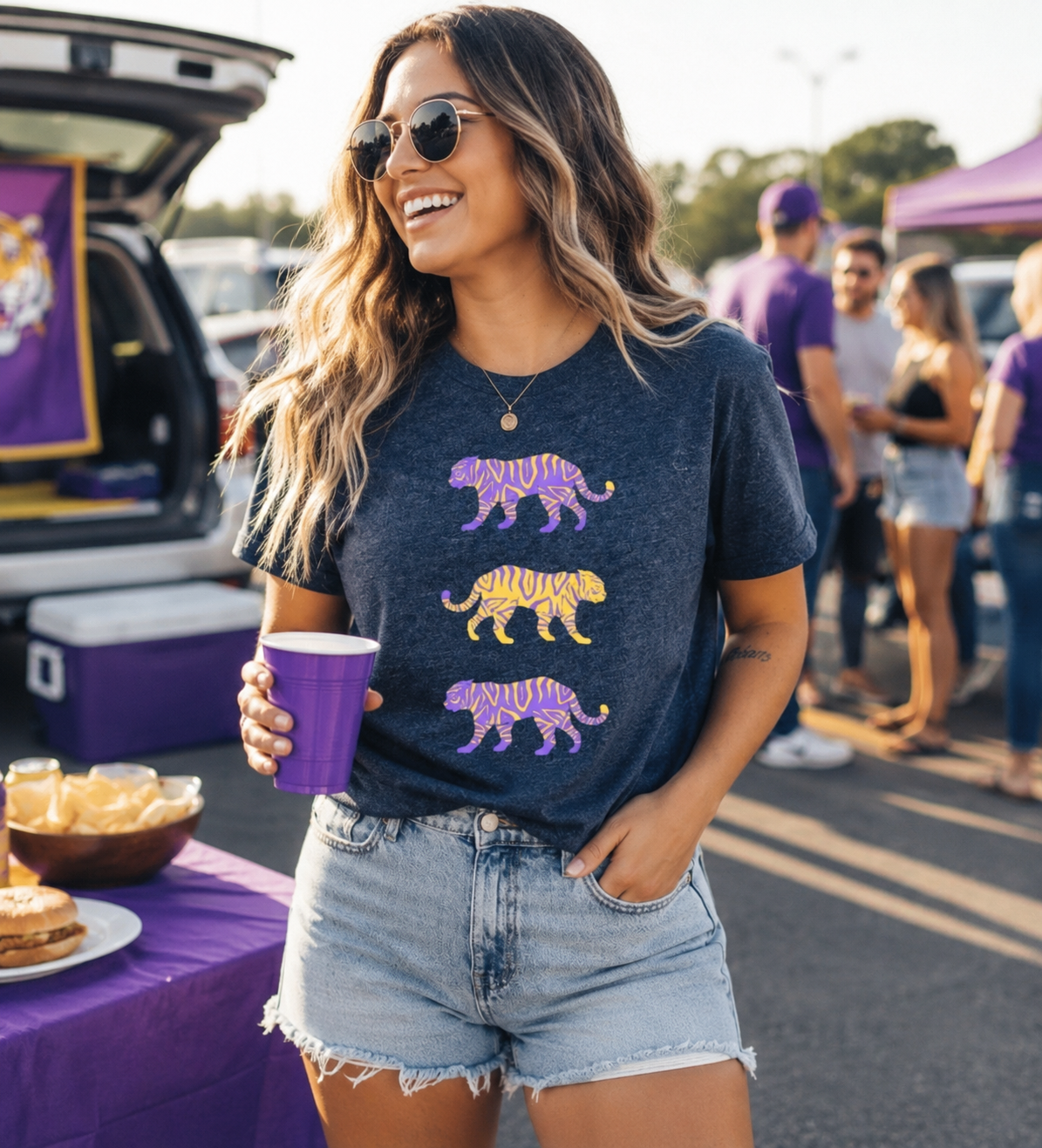 Triple Tigers Tee