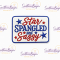 Star Spangled and Sassy Patch