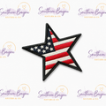 Flag Star Patch