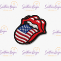 Flag Tongue Patch