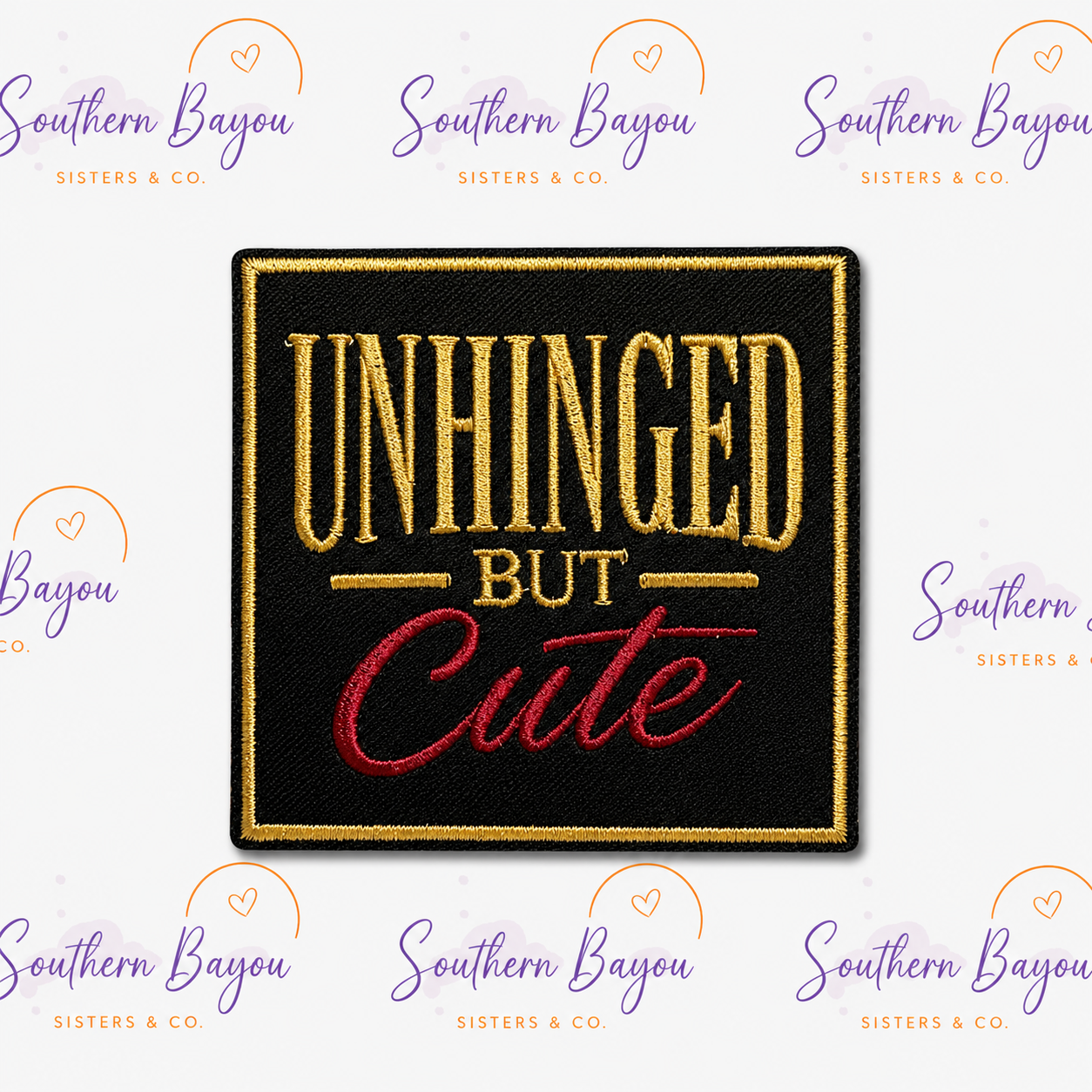 Unhinged But Cute Patch