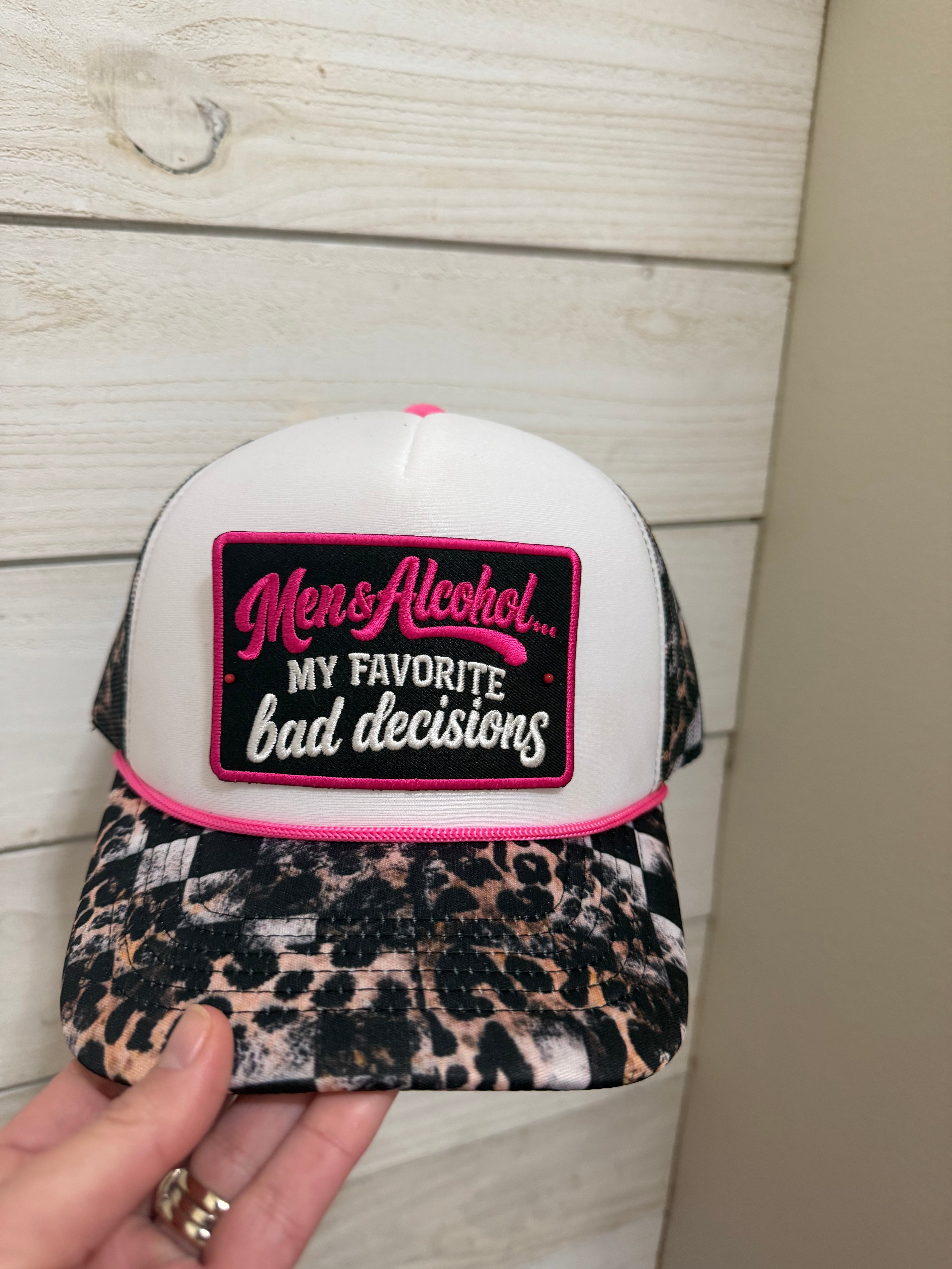 Men & Alcohol Hat