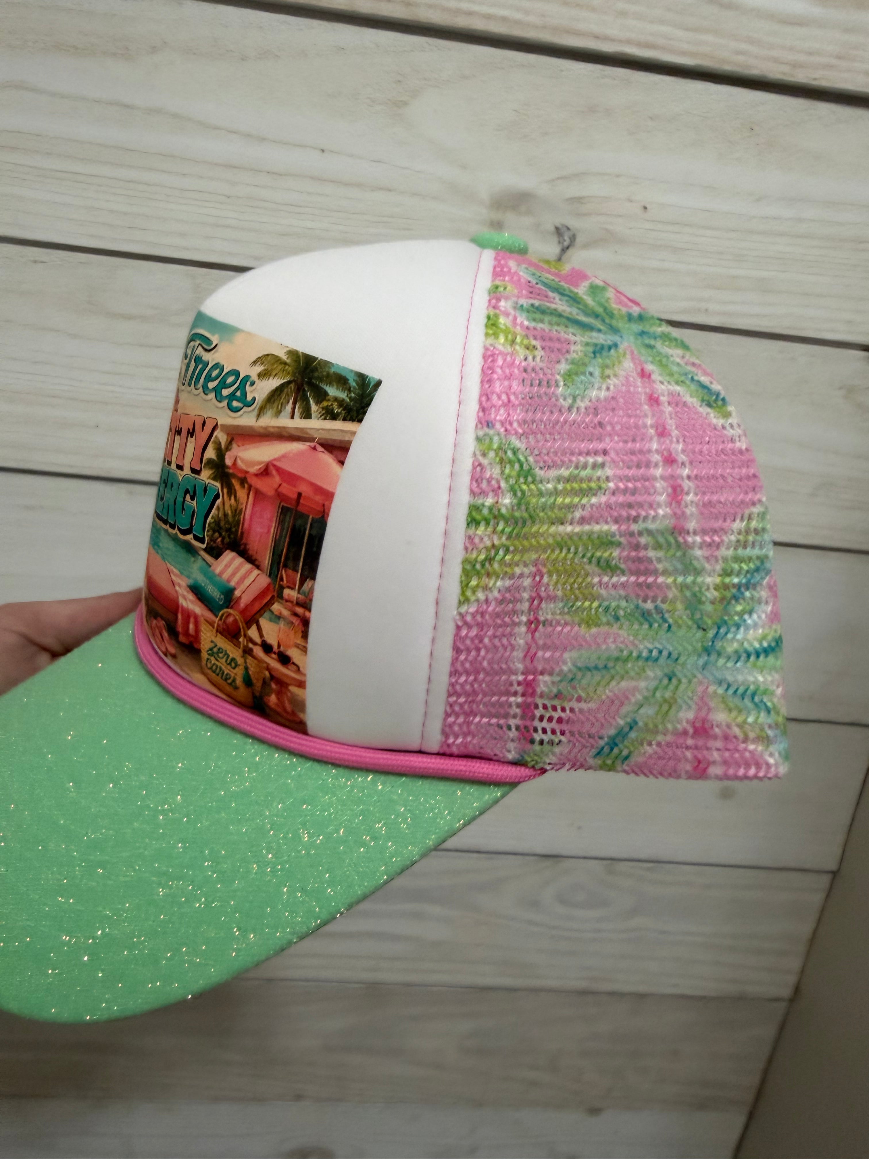 Palm Trees & Petty Energy Trucker Hat