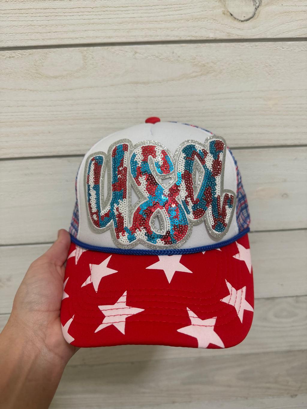 USA Star Trucker Hat