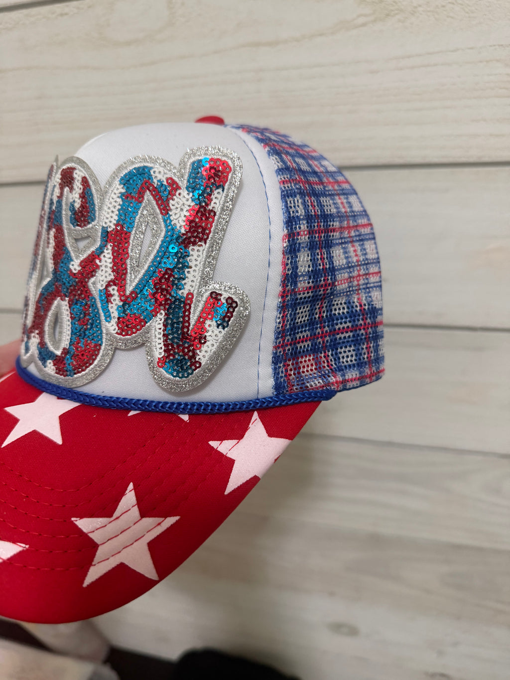 USA Star Trucker Hat