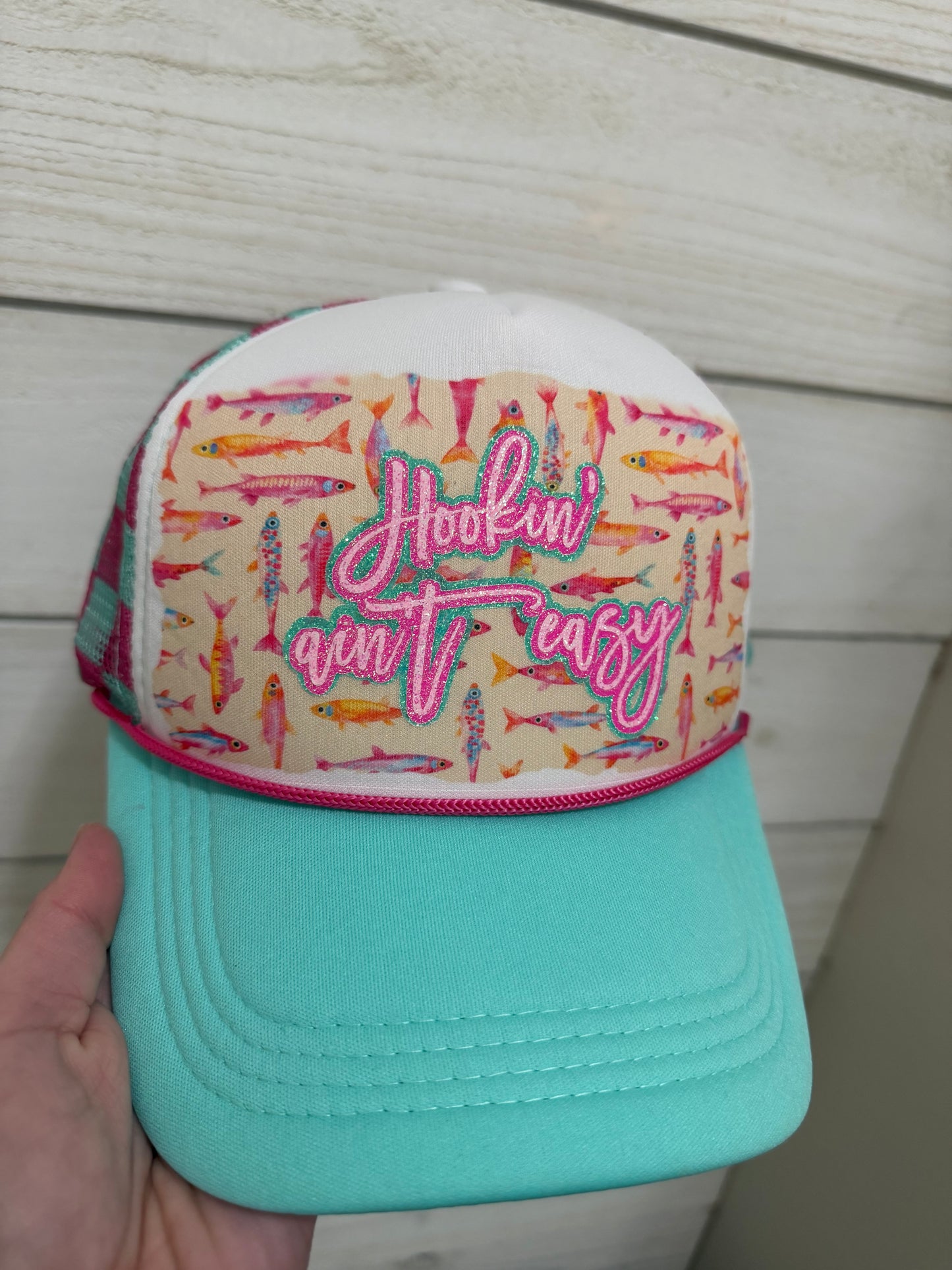 Hookin’ Ain’t Easy Trucker Hat
