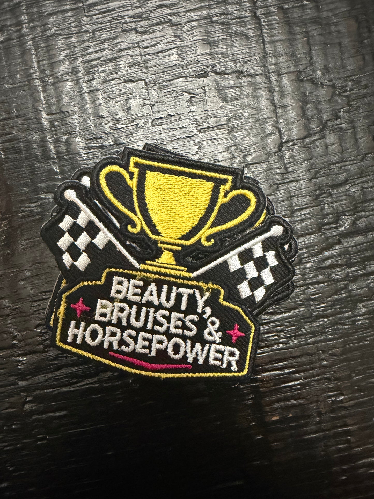 Beauty Bruises & Horsepower patch