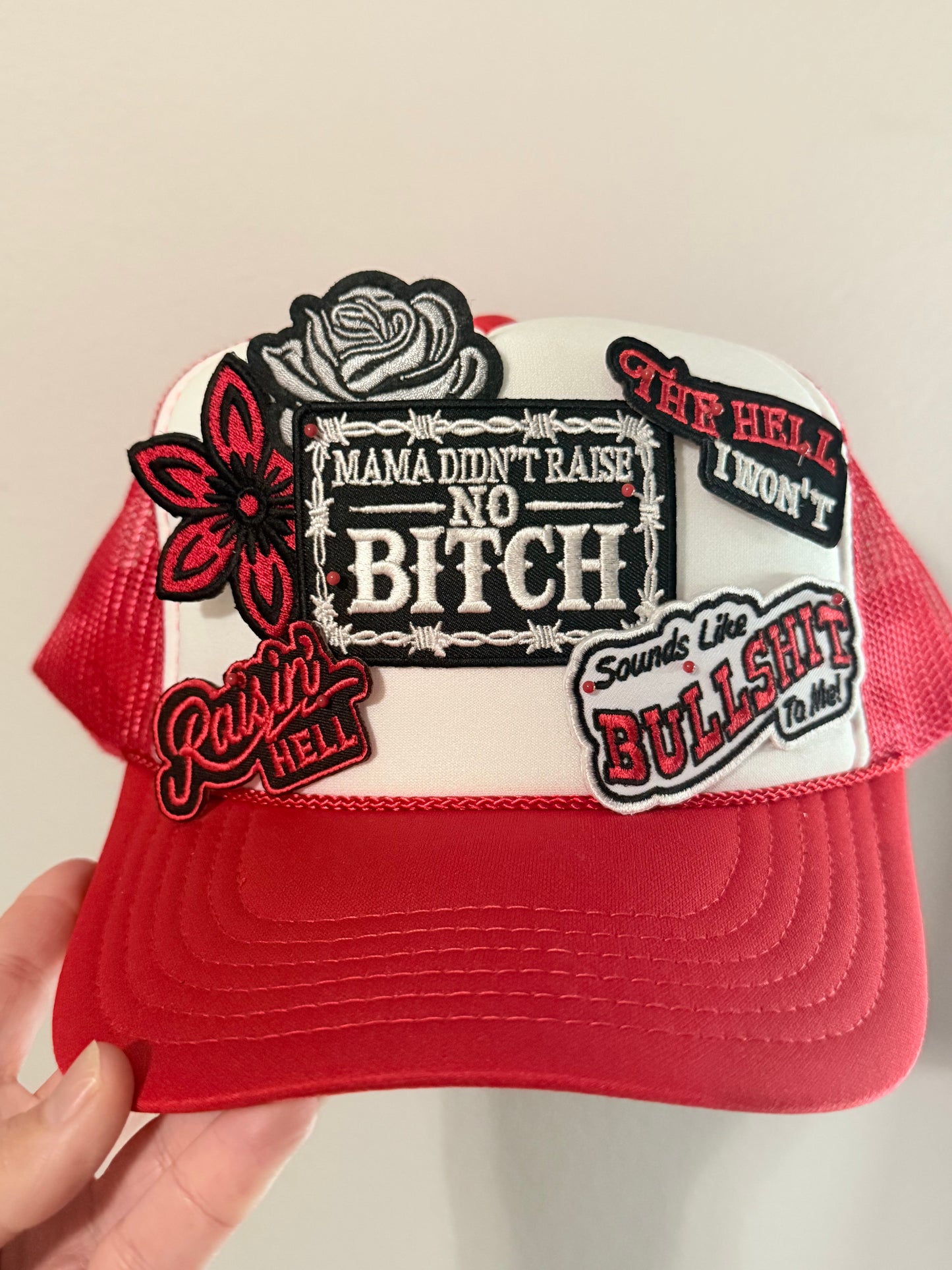 Mama Didn’t Raise No Bitch Trucker Hat