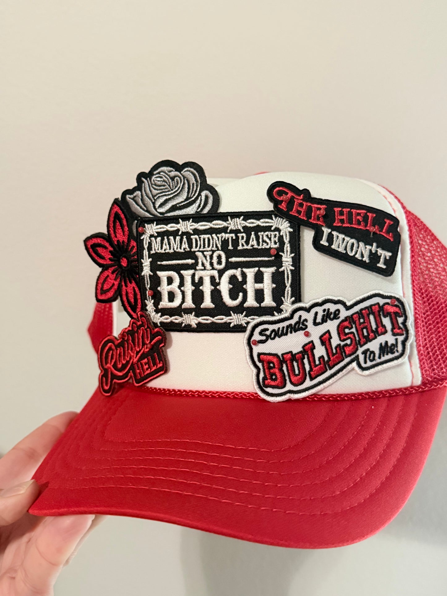 Mama Didn’t Raise No Bitch Trucker Hat