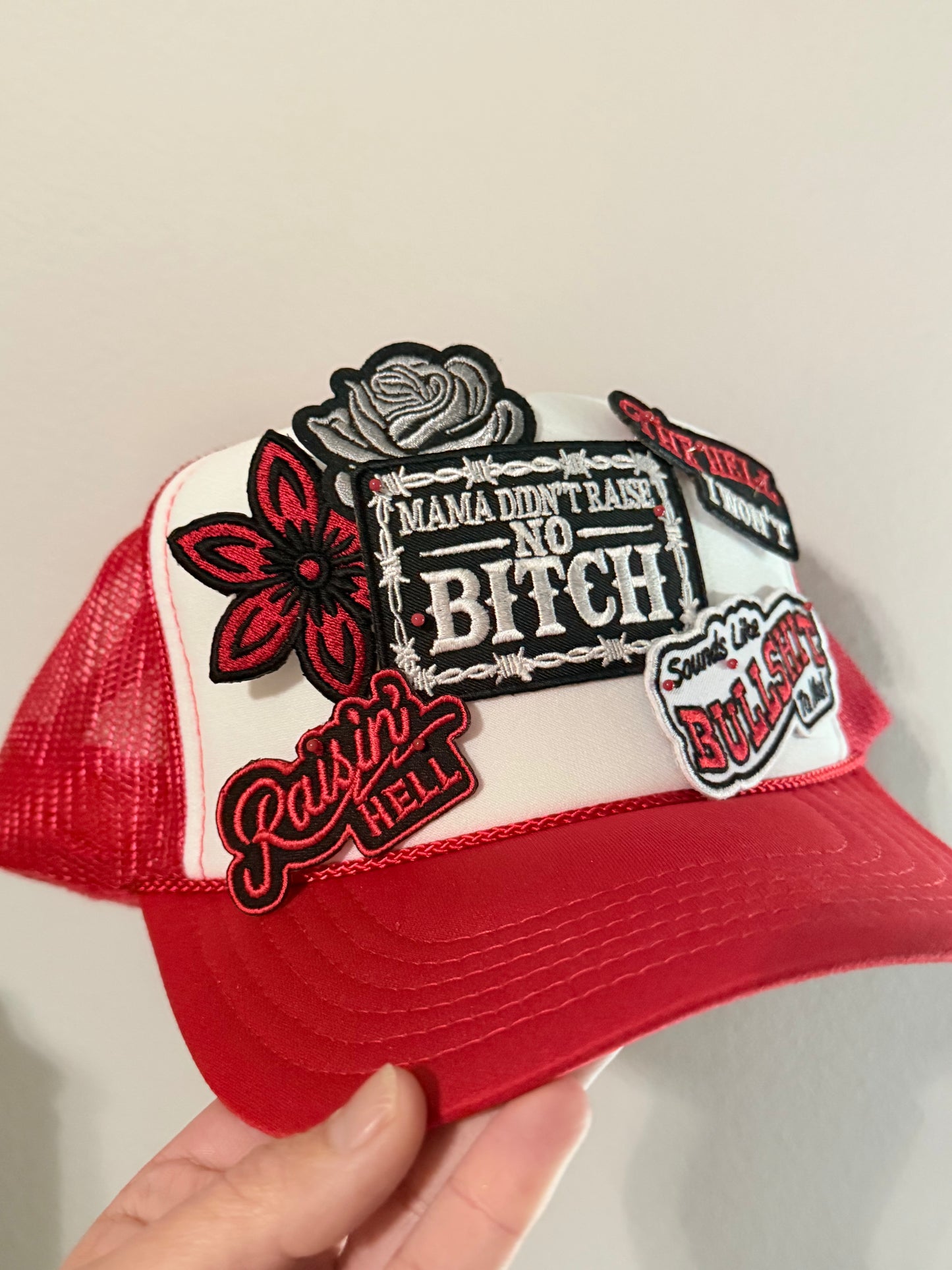 Mama Didn’t Raise No Bitch Trucker Hat
