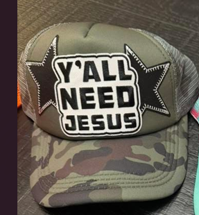 Ya'll Need Jesus Trucker Hat