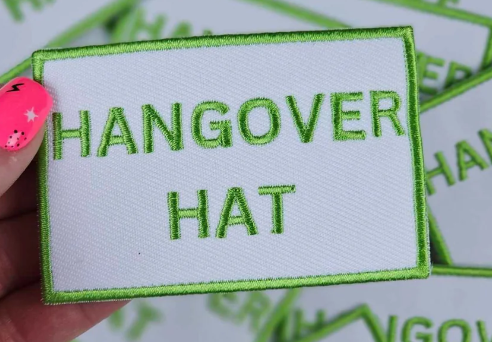 Hangover Hat Patch