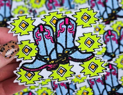Neon Aztec & Boot Patch