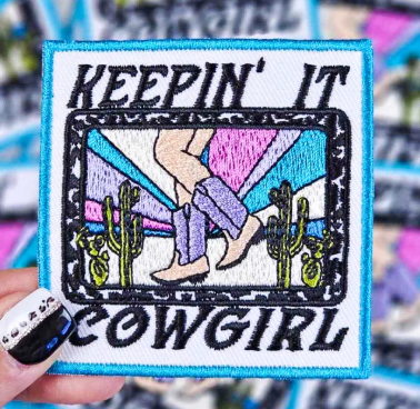 Keepin It Cowgirl Patch