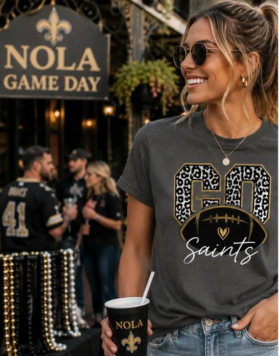 Geaux Saints Game Day Graphic Tee