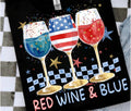 Red Wine & Blue